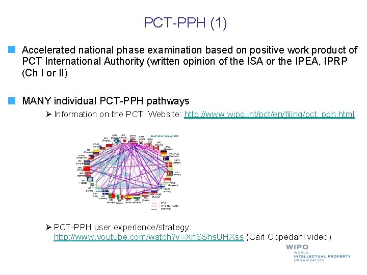 PCT-PPH (1) Accelerated national phase examination based on positive work product of PCT International