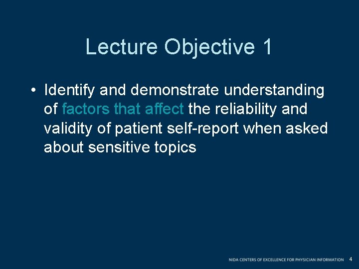 Sensitive Topics Sample Talking to Patients About Sensitive Topics Techniques for
