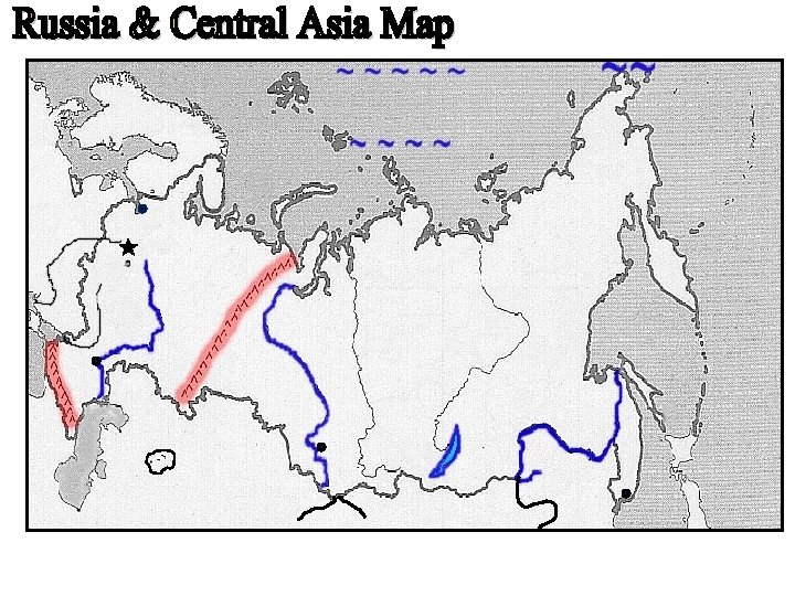 Russia and Central Asia Physical Characteristics The most