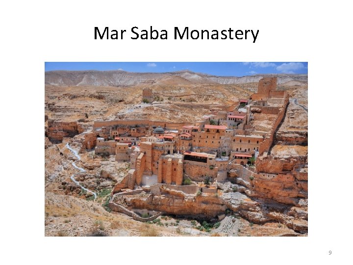 Mar Saba Monastery 9 