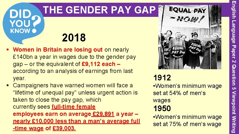 2018 § Women in Britain are losing out on nearly £ 140 bn a