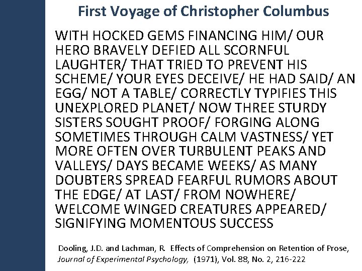 First Voyage of Christopher Columbus WITH HOCKED GEMS FINANCING HIM/ OUR HERO BRAVELY DEFIED