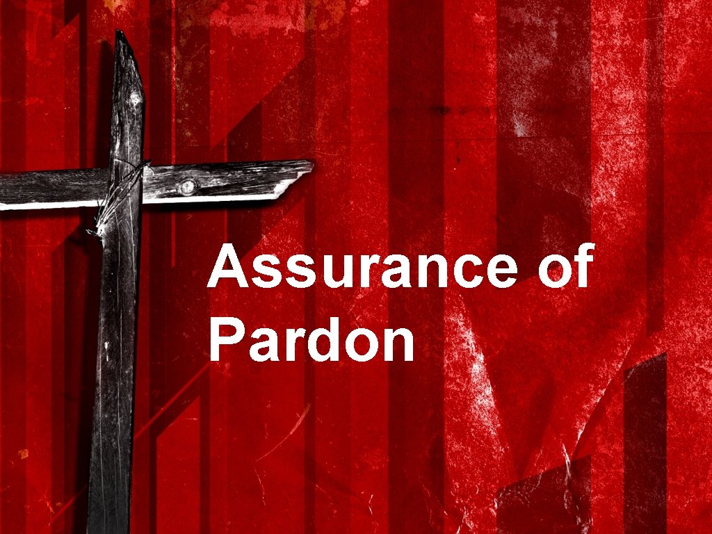 Assurance of Pardon 