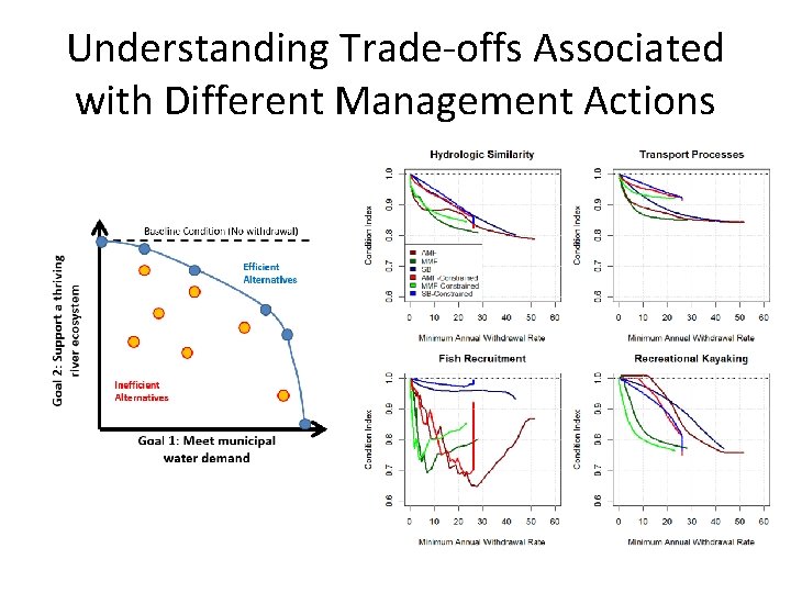 Understanding Trade-offs Associated with Different Management Actions 