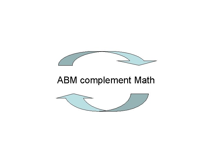 ABM complement Math 