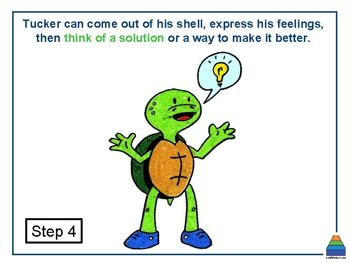 Tucker can come out of his shell, express his feelings, then think of a Tucker can come out of his shell, express his feelings, then think of a