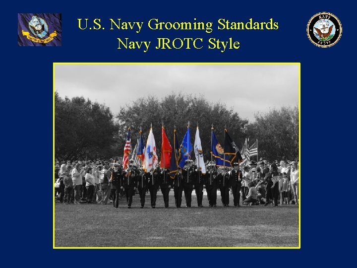 U. S. Navy Grooming Standards Navy JROTC Style 