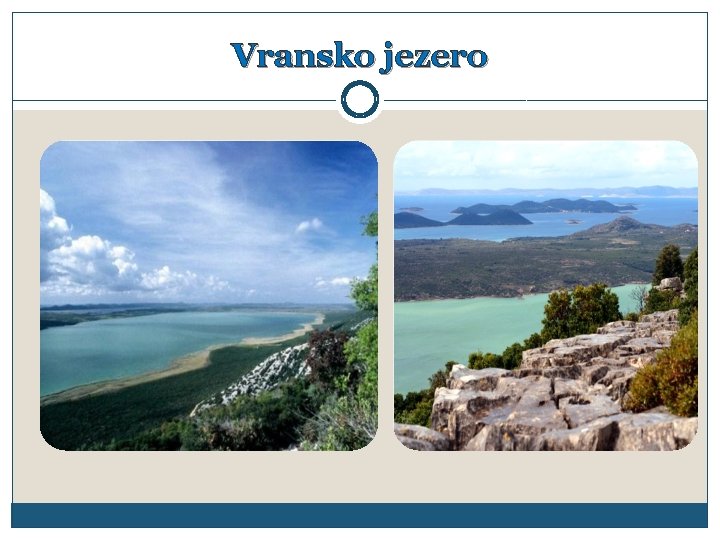Vransko jezero 
