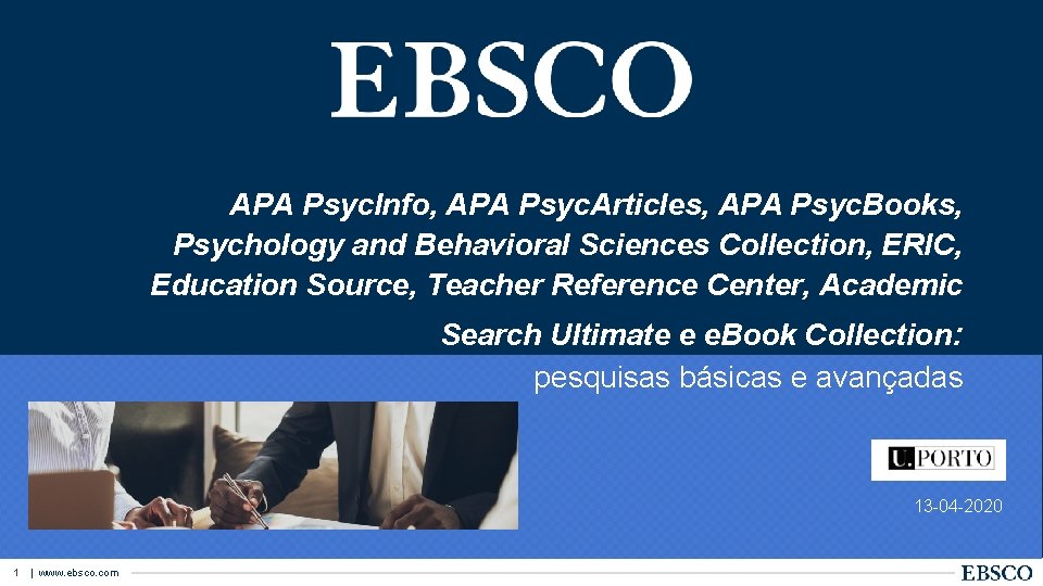 APA Psyc. Info, APA Psyc. Articles, APA Psyc. Books, Psychology and Behavioral Sciences Collection,