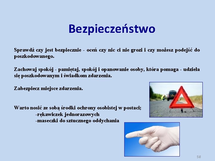 Bezpieczeństwo Sprawdź czy jest bezpiecznie - oceń czy nic ci nie grozi i czy