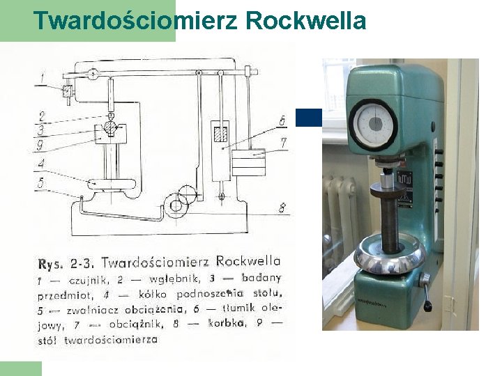 Twardościomierz Rockwella 