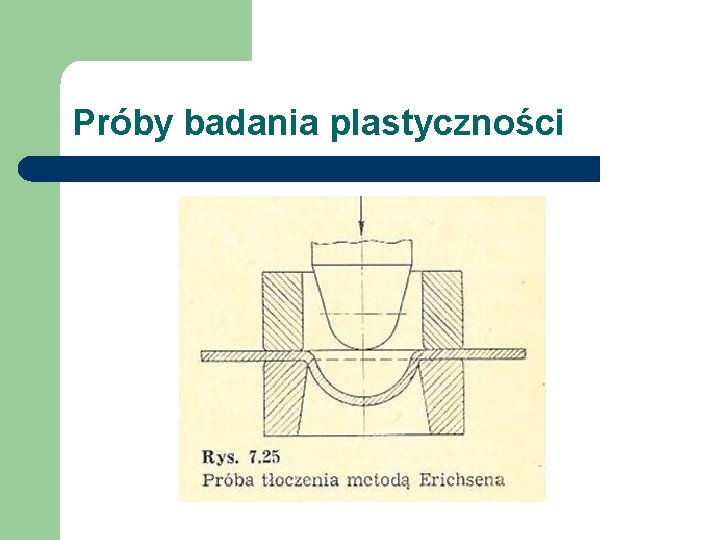 Próby badania plastyczności 
