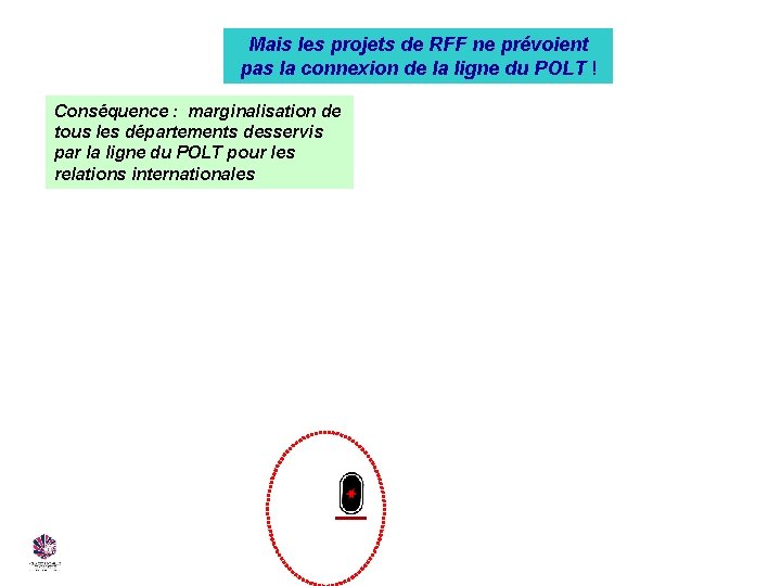 Mais les projets de RFF ne prévoient pas la connexion de la ligne du