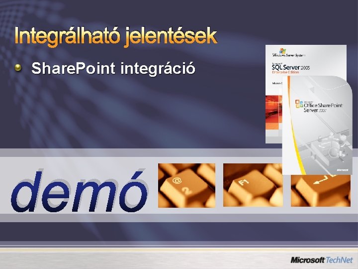 Integrálható jelentések Share. Point integráció demó 