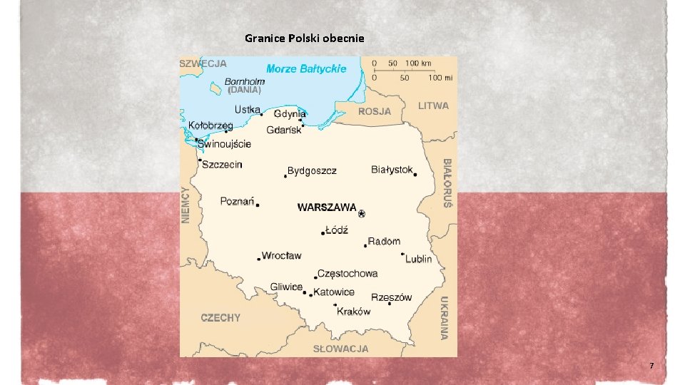 Granice Polski obecnie 7 