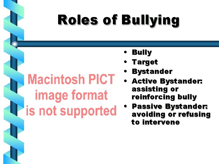 Bullying Roles Seventh Grade AntiBullying Curriculum Why Bullying Behavior is