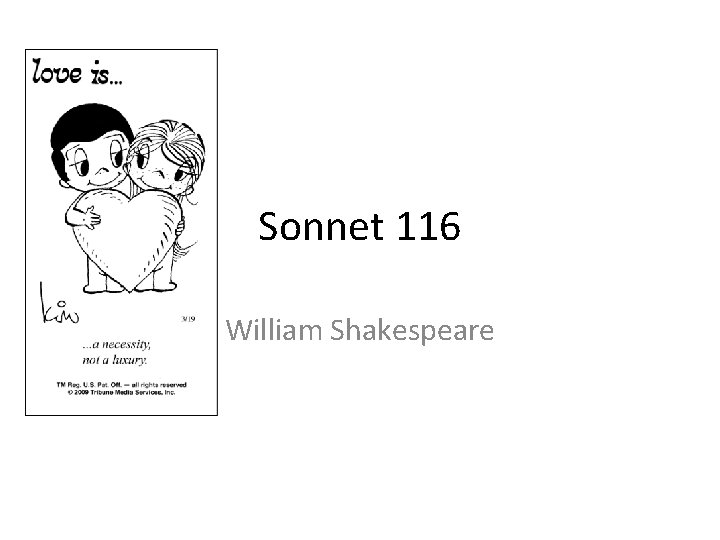 Sonnet 116 William Shakespeare 