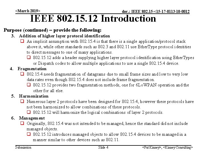 <March 2019> doc. : IEEE 802. 15 -<15 -17 -0113 -10 -0012 IEEE 802. <March 2019> doc. : IEEE 802. 15 -<15 -17 -0113 -10 -0012 IEEE 802.