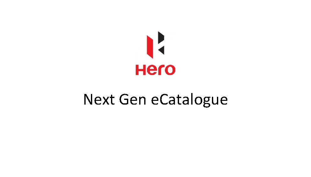 Next Gen e. Catalogue 