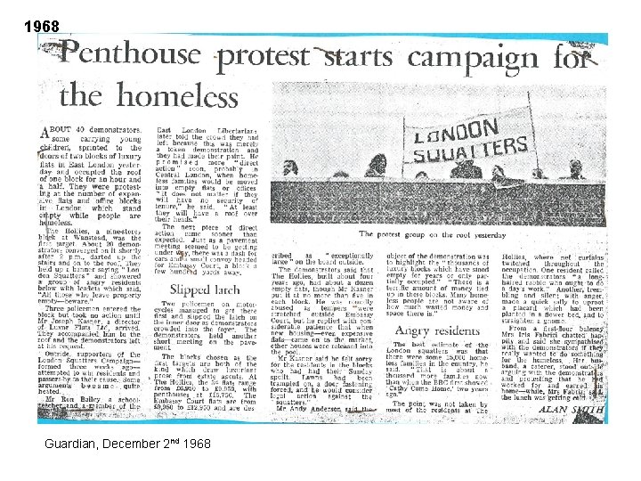 1968 Guardian, December 2 nd 1968 