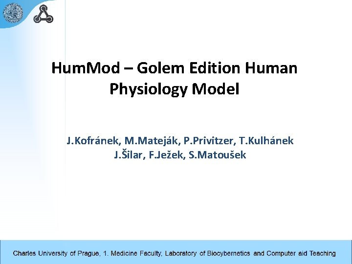 Hum Mod Golem Edition Human Physiology Model J