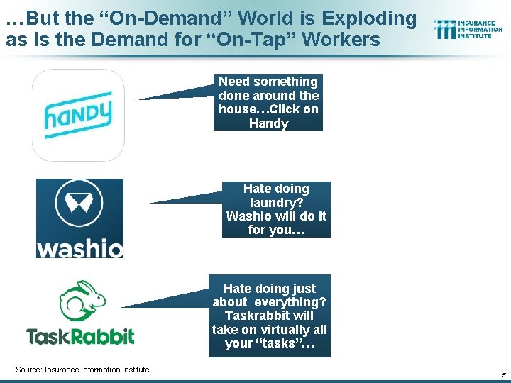 …But the “On-Demand” World is Exploding as Is the Demand for “On-Tap” Workers Need