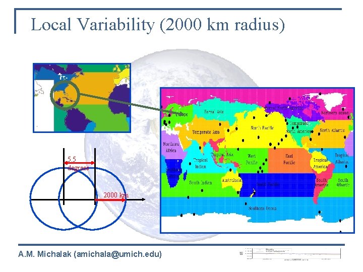 Local Variability (2000 km radius) 5. 5 degrees 2000 km A. M. Michalak (amichala@umich.