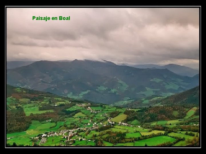 Paisaje en Boal 