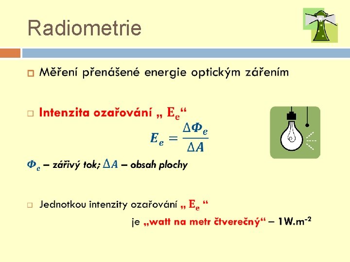 Radiometrie 