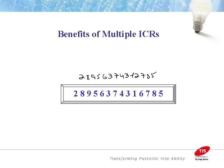 Benefits of Multiple ICRs 28956374316785 