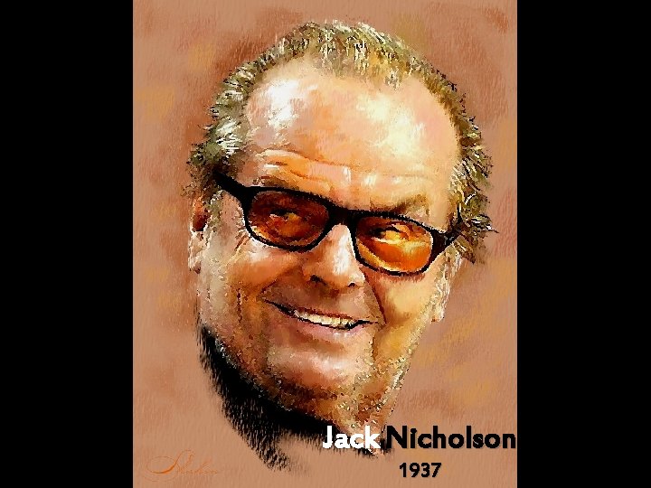 Jack Nicholson 1937 