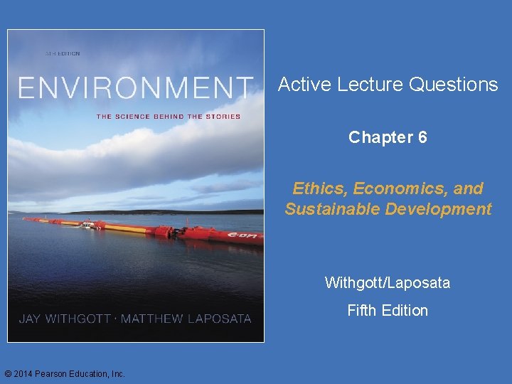 Active Lecture Questions Chapter 6 Ethics Economics and