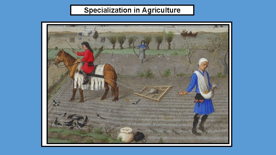 Specialization in Agriculture 