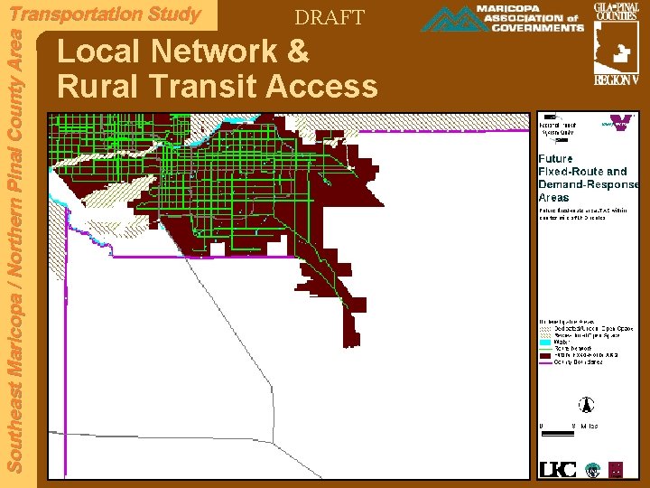 Southeast Maricopa / Northern Pinal County Area Transportation Study DRAFT Local Network & Rural