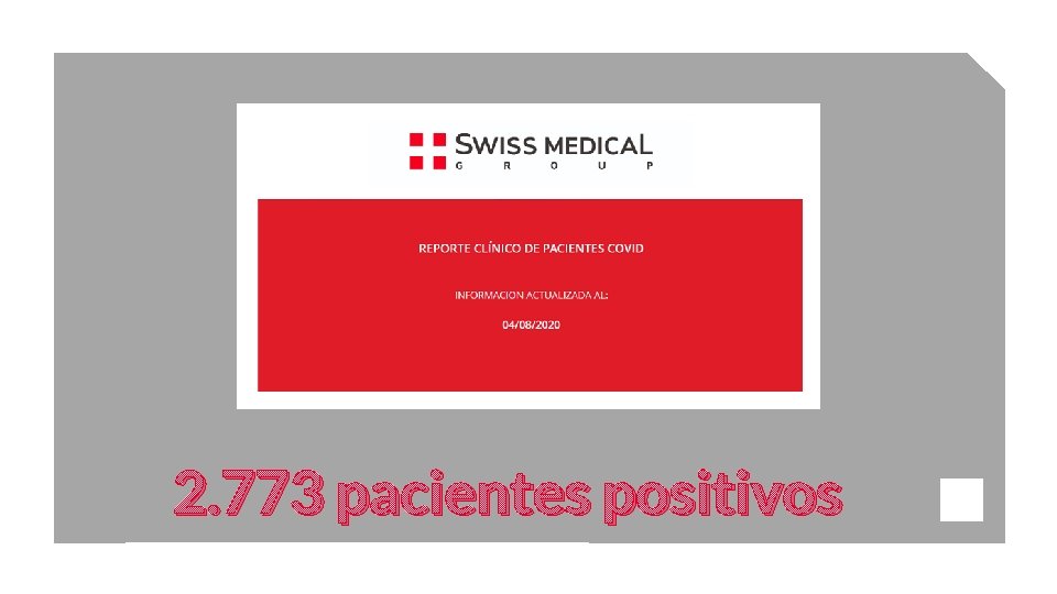 2. 773 pacientes positivos 