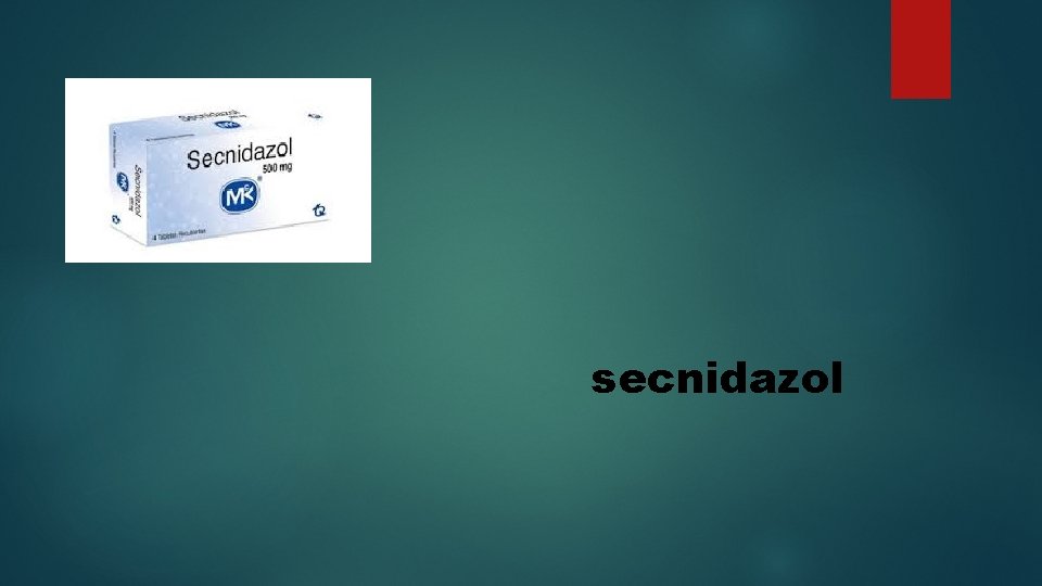 secnidazol 