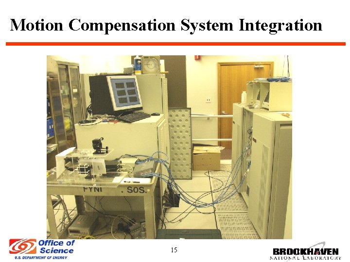 Motion Compensation System Integration 15 