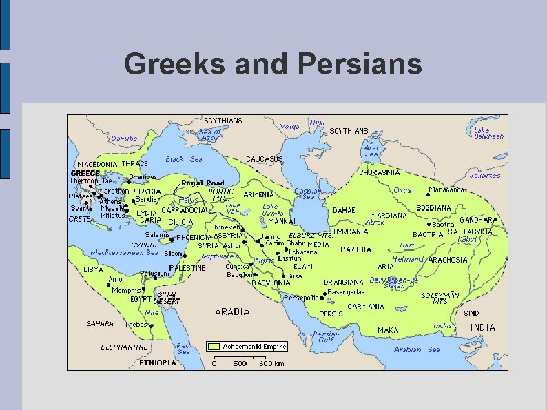 Greeks and Persians 