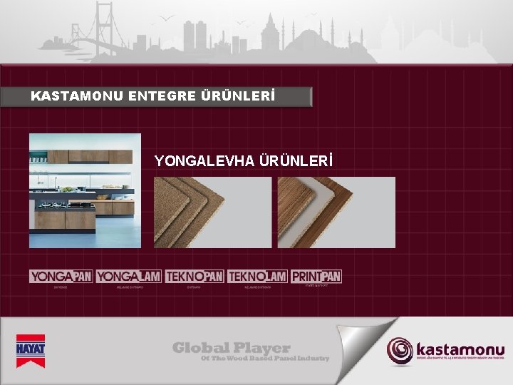 KASTAMONU ENTEGRE ÜRÜNLERİ YONGALEVHA ÜRÜNLERİ 