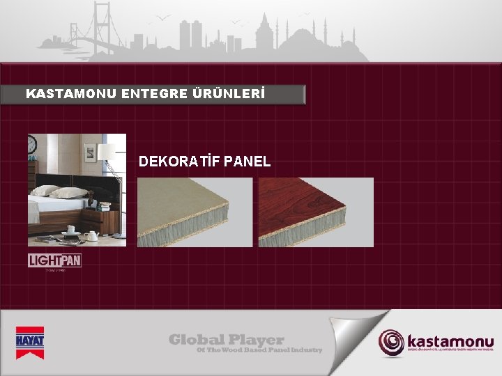 KASTAMONU ENTEGRE ÜRÜNLERİ DEKORATİF PANEL 