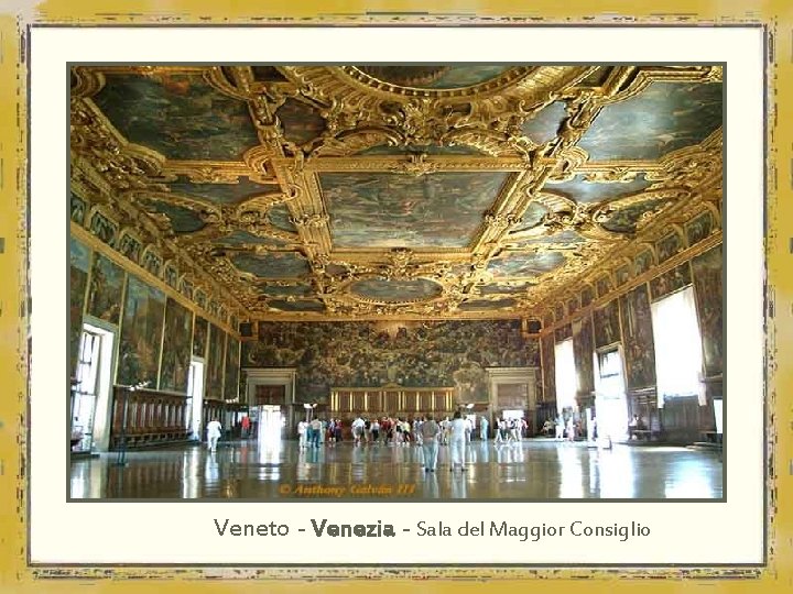 Veneto - Venezia - Sala del Maggior Consiglio 