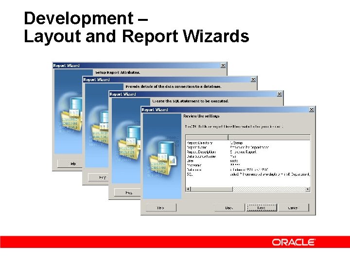 Development – Layout and Report Wizards 