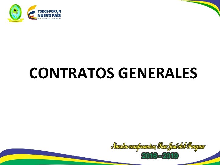 CONTRATOS GENERALES 