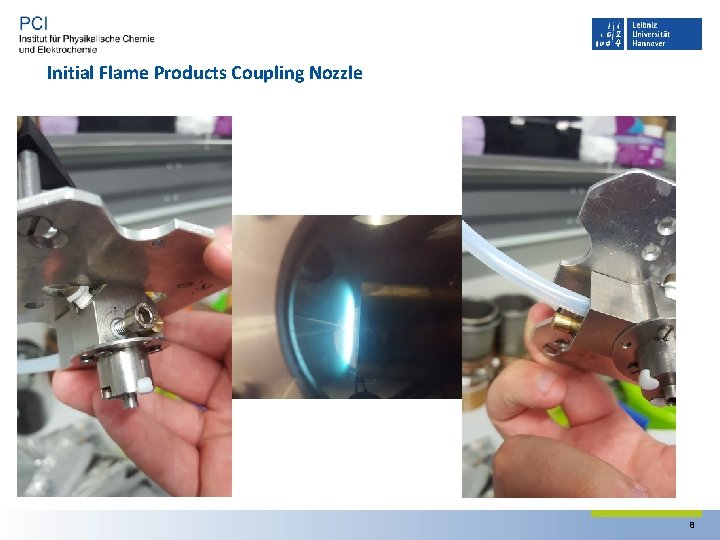 Initial Flame Products Coupling Nozzle 8 