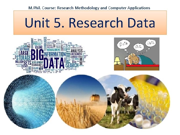 M Phil Course Research Methodology and Computer Applications