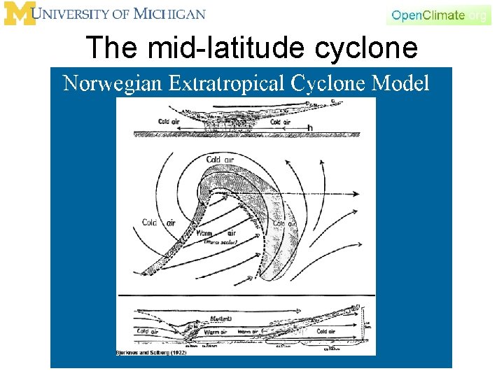 The mid-latitude cyclone 