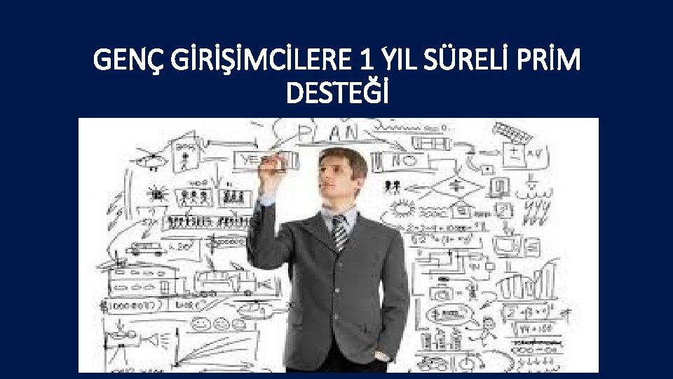 GENÇ GİRİŞİMCİLERE 1 YIL SÜRELİ PRİM DESTEĞİ 