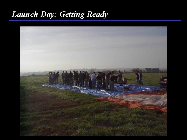 Launch Day: Getting Ready 