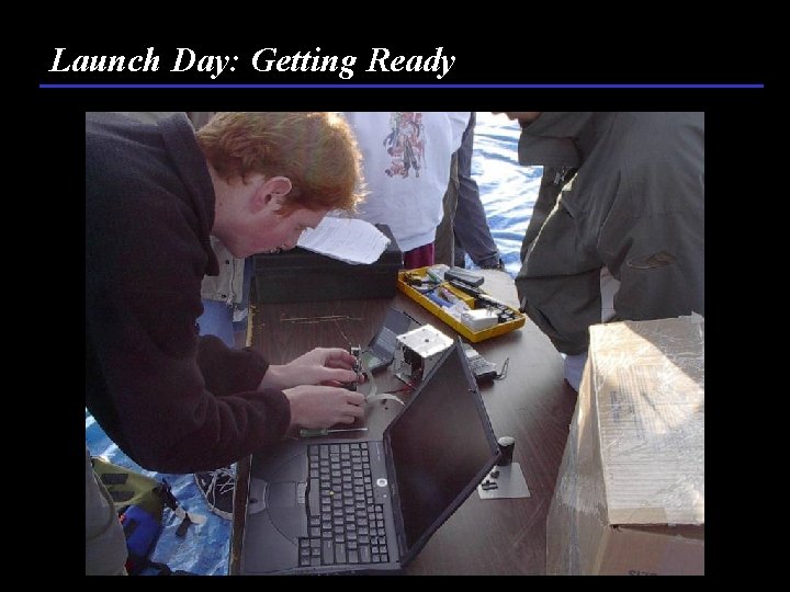 Launch Day: Getting Ready 