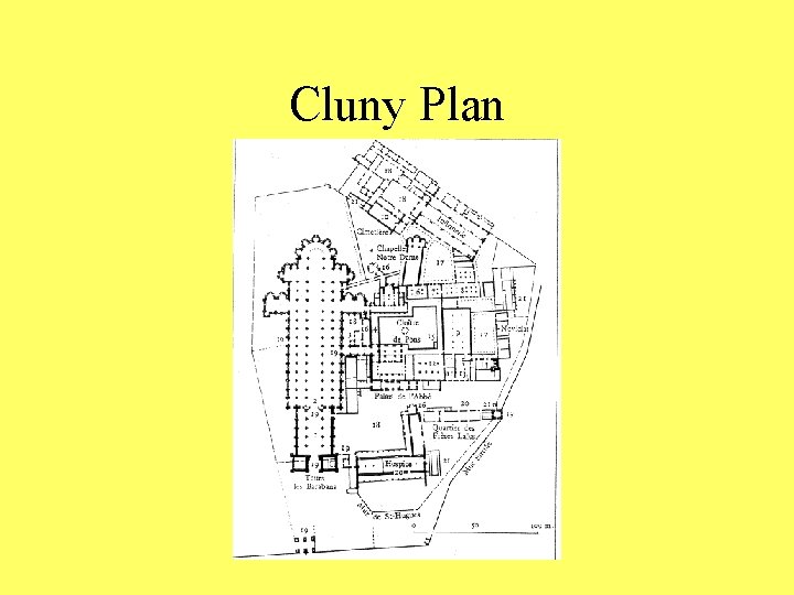 Cluny Plan 